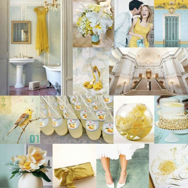 💛 Inspiração de Paleta - Amarelo e Azul - 9