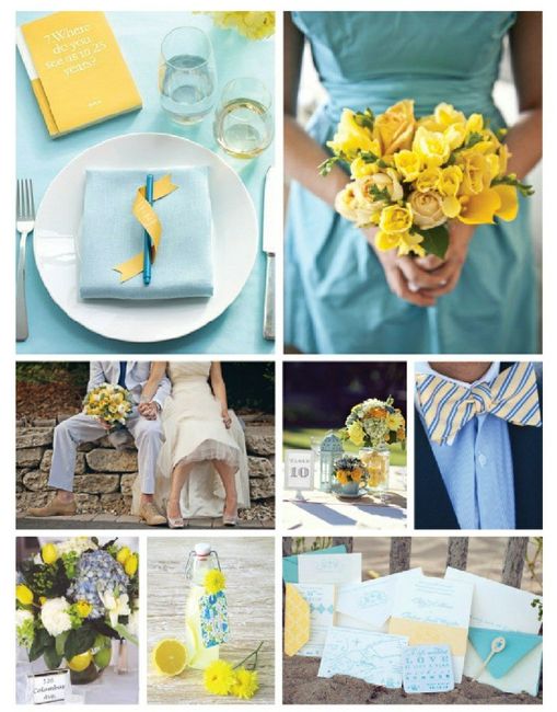 💛 Inspiração de Paleta - Amarelo e Azul - 10