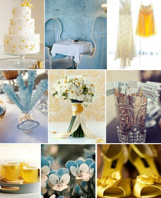 💛 Inspiração de Paleta - Amarelo e Azul - 11