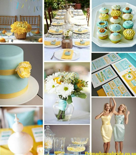 💛 Inspiração de Paleta - Amarelo e Azul - 13
