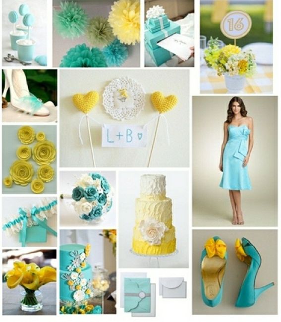 💛 Inspiração de Paleta - Amarelo e Azul - 16