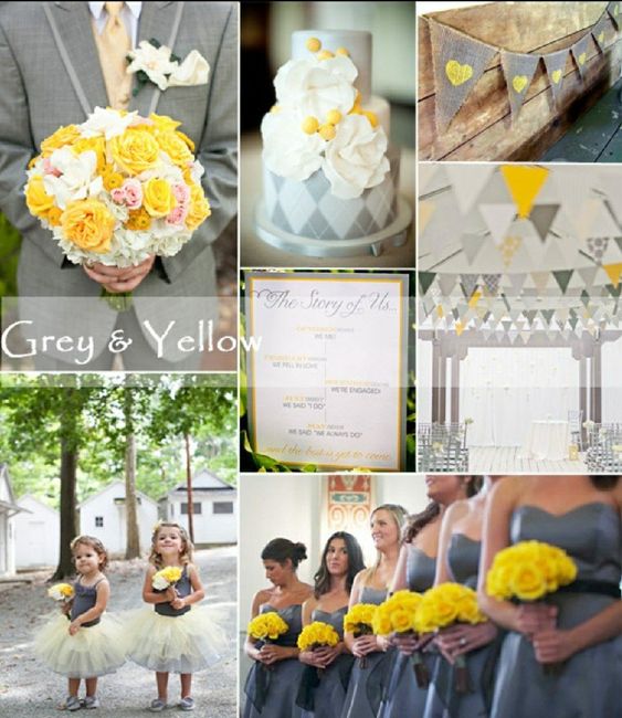 💛 Inspiração de Paleta - Amarelo e Cinza - 3