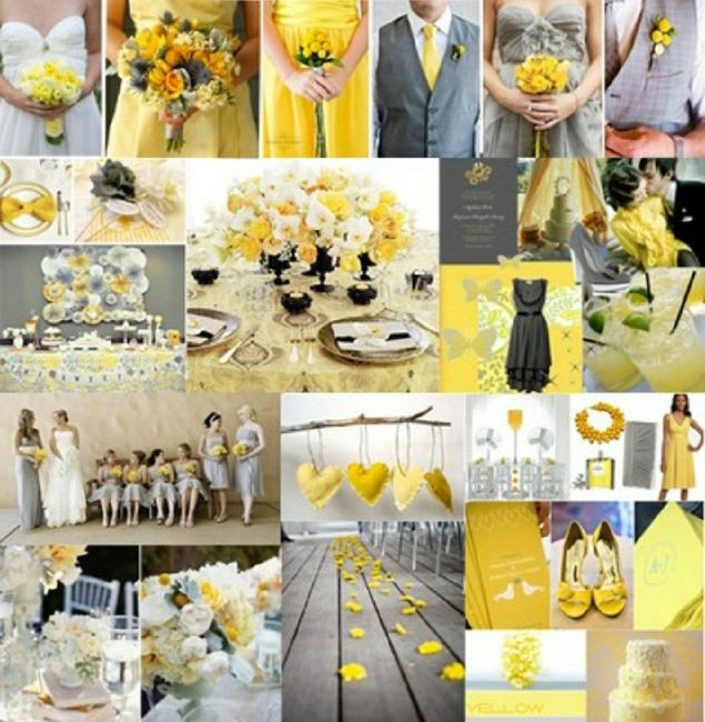 💛 Inspiração de Paleta - Amarelo e Cinza - 11