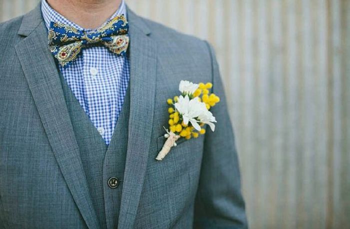 💛 Chegou a vez deles! - Boutonnieres amarelas - 9