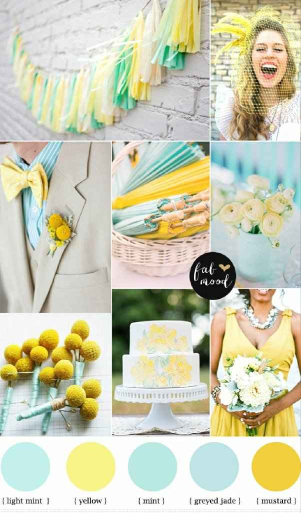 💛 Inspiração de Paleta - Amarelo e Azul - 4