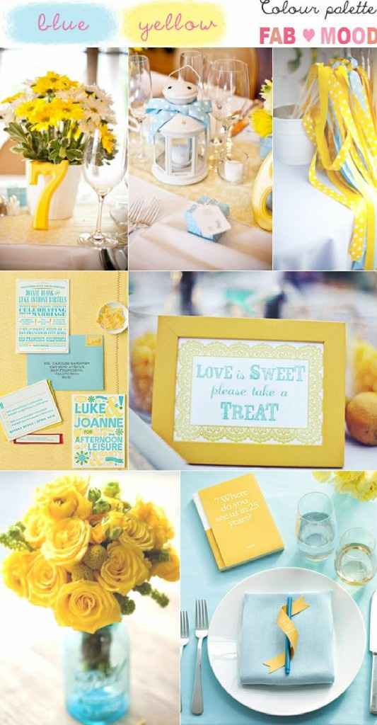 💛 Inspiração de Paleta - Amarelo e Azul - 5