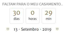 Faltam 30 dias... e ainda não caiu a ficha! - 1