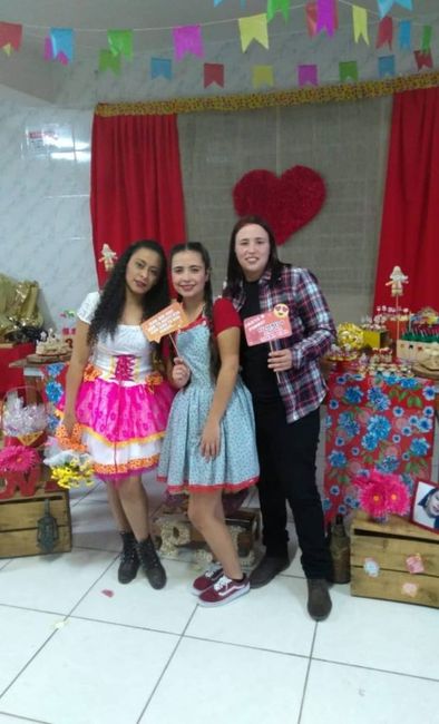 Noivas e cunhadinha