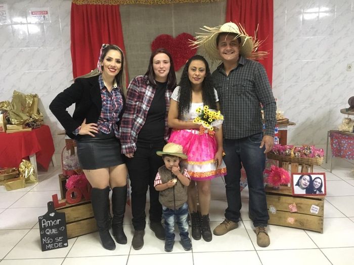 Primos e nosso afilhado