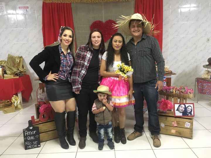 Primos e nosso afilhado