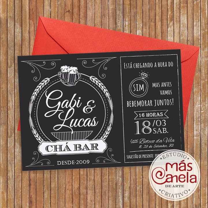 Inspirações para o chá bar!