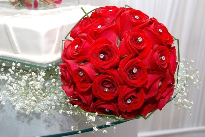 Vermelho com Strass