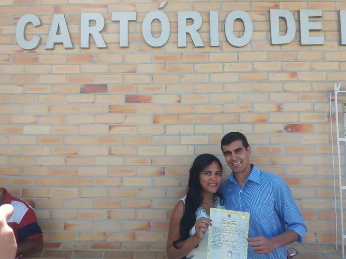 Um pouco do casamento civil e da casinha ? - 2