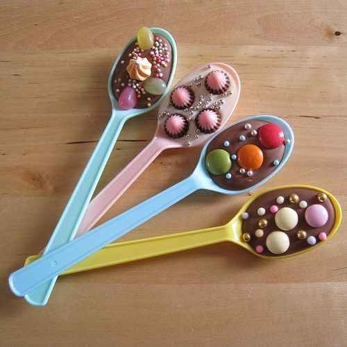 Brigadeiro na colher