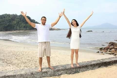 Meu ensaio na praia pré casamento #vemver - 9