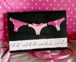 Inspirações de convites para chá de lingerie! - 3