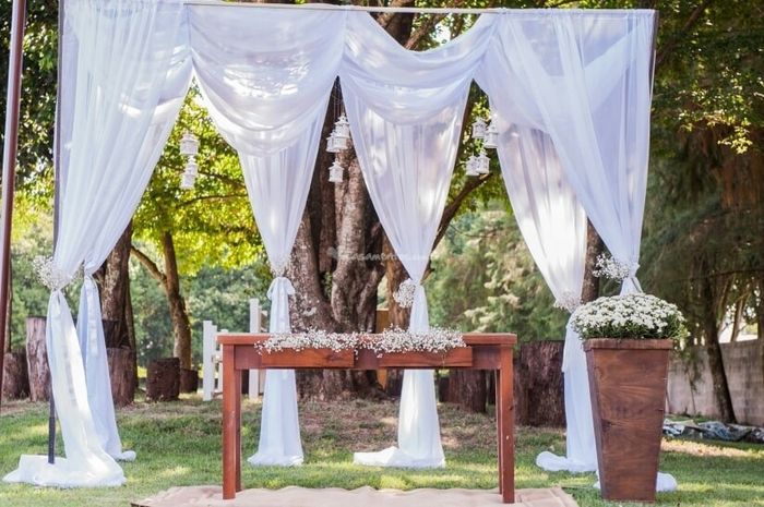 Diferentes tipos de altar para cerimônia! - 13