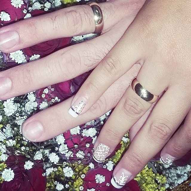 Unhas noivado 