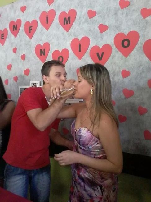 Brinde dos Noivos!