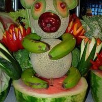 Ursinho Feito de Frutas