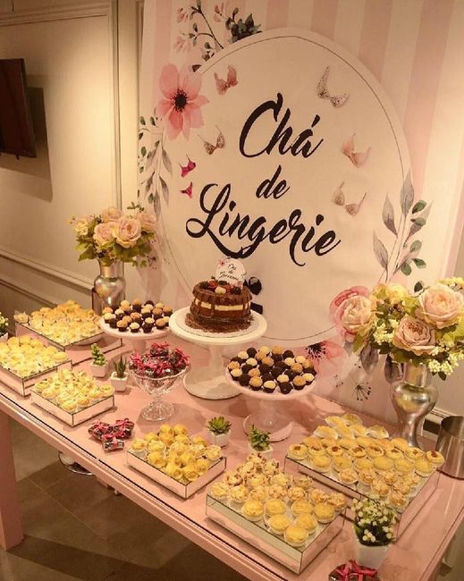 Sei que algumas de vocês vai fazer ou já fez. Queria um buffet para Chá De lingerie! - 3
