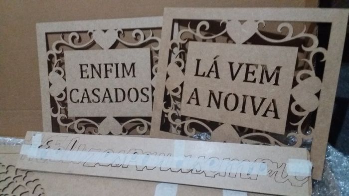 Plaquinhas e Hashtag