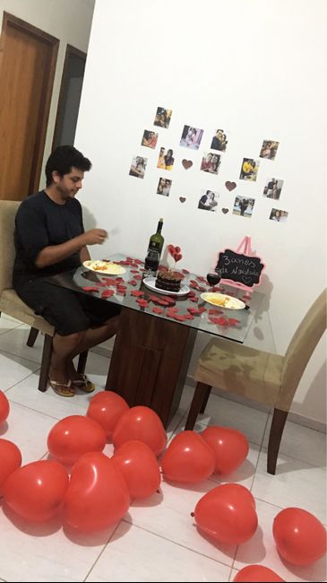 Surpresa 3 anos de noivado ♥️ 2