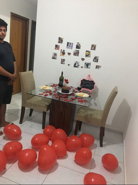 Surpresa 3 anos de noivado ♥️ 3