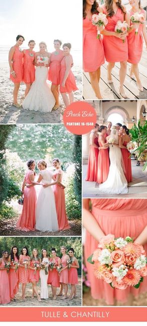 Casamento coral - inspirações - 1