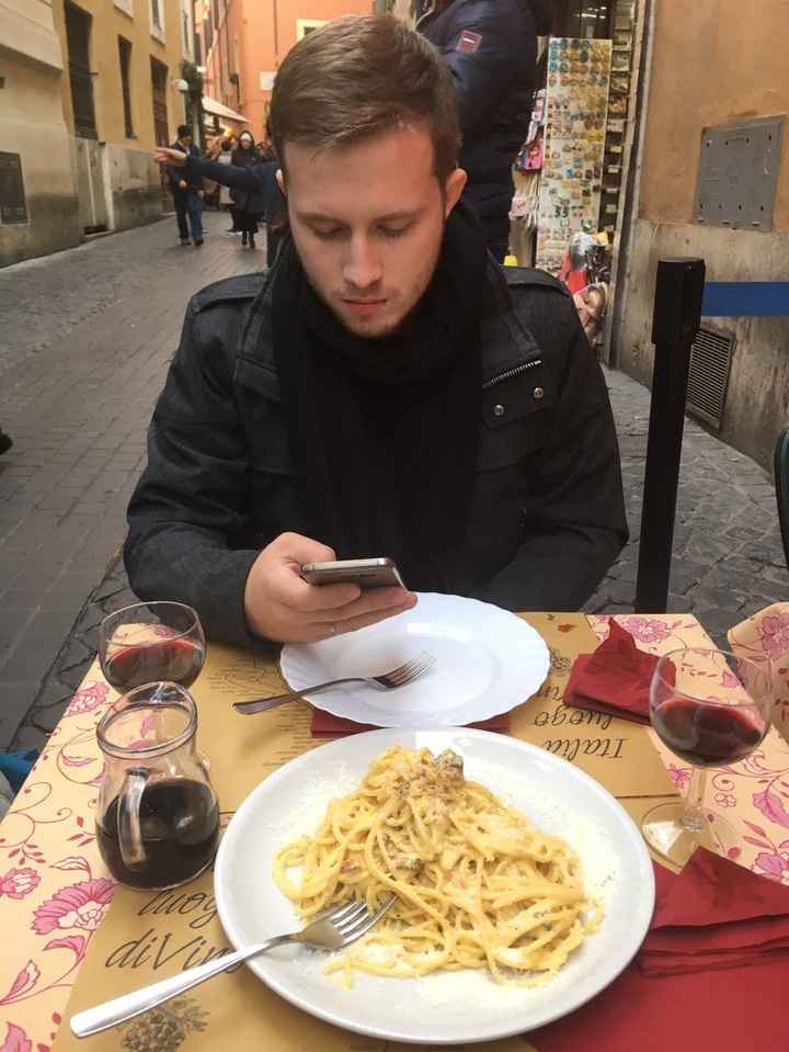 Almoço em Roma