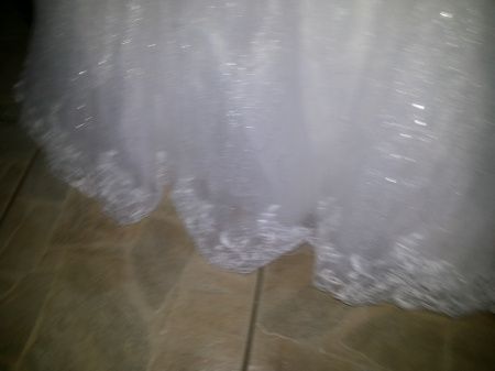Barra do vestido