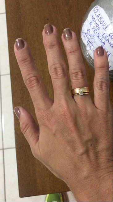 Poste a foto do seu anel/aliança de noivado! - 1