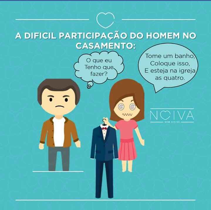 Participação do noivo - 1