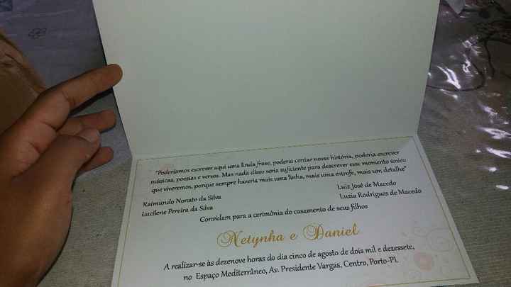 Meu convites - 1