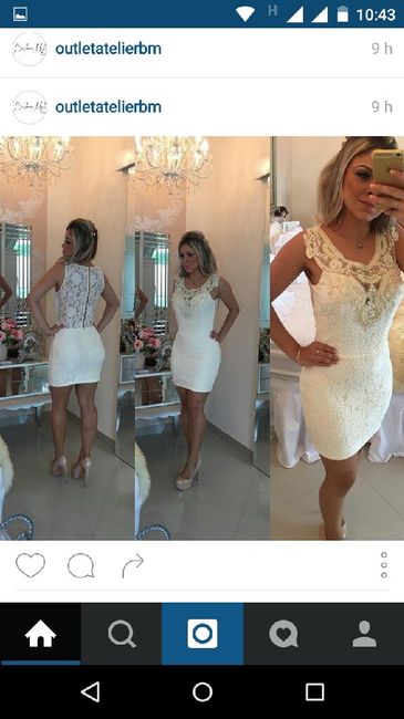 Vestido de noiva curto - 4