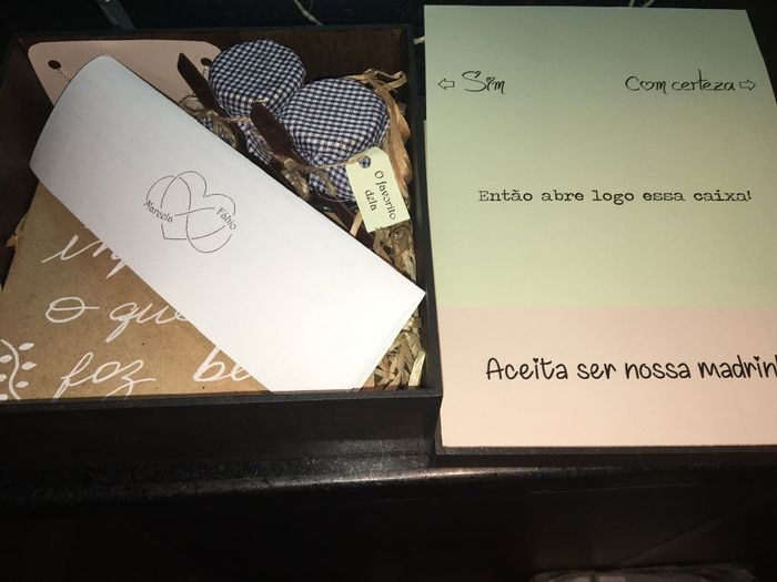 Caixa Madrinhas