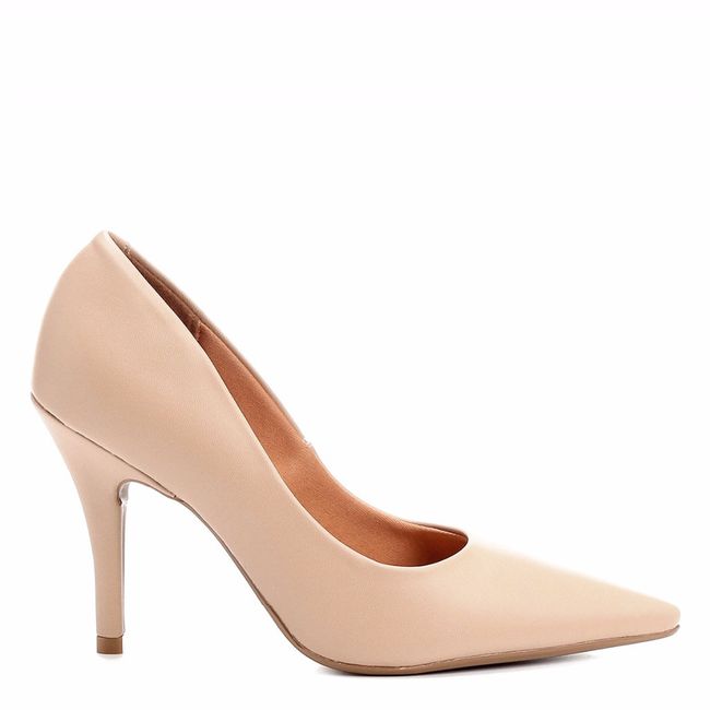 Meninas, já escolhi o meu! Vai ser nude e o modelo scarpin clássico. Coloquei no pé e me senti noiva
