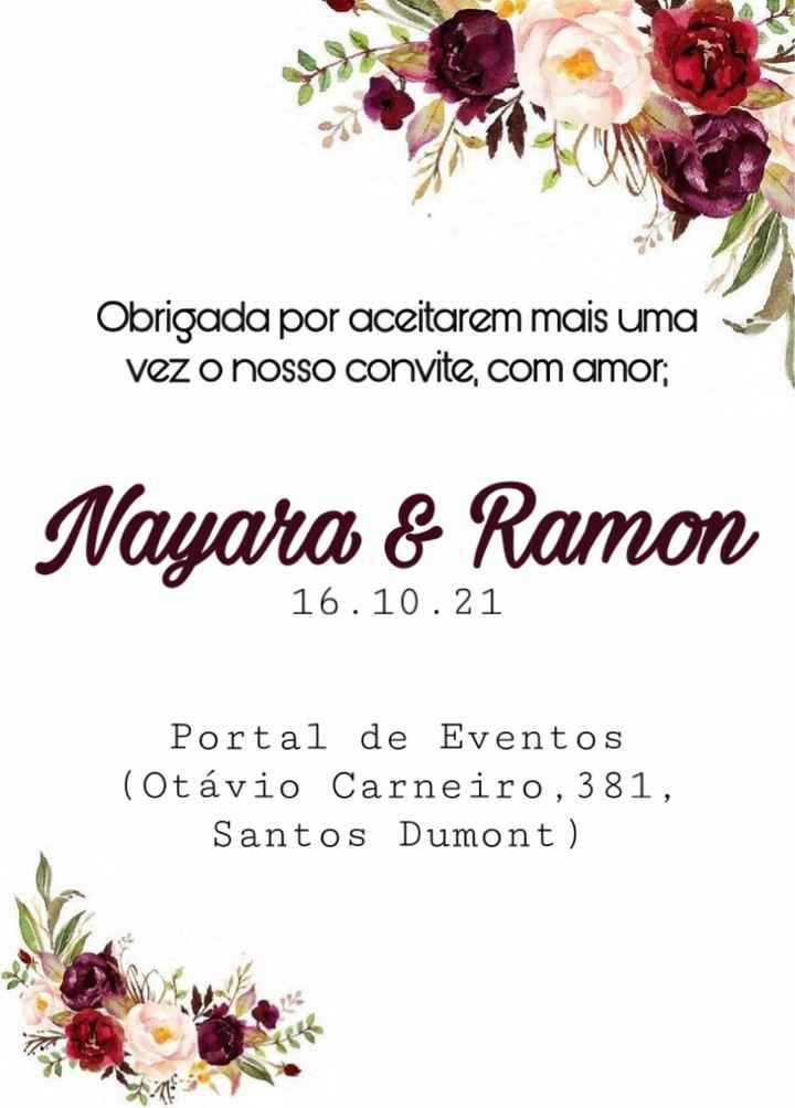 Manual dos Padrinhos e Convite diy - 10