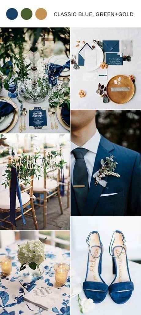 Casamento Branco e Verde qual cor do vestido das madrinhas e Dama de honra? - 1