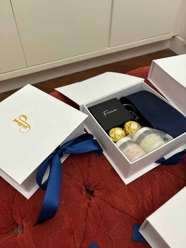 Caixa dos padrinhos pronta 🤩 - 2