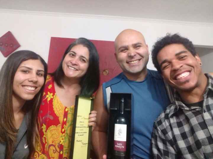 Entrega Padrinhos Vanessa & Rogério