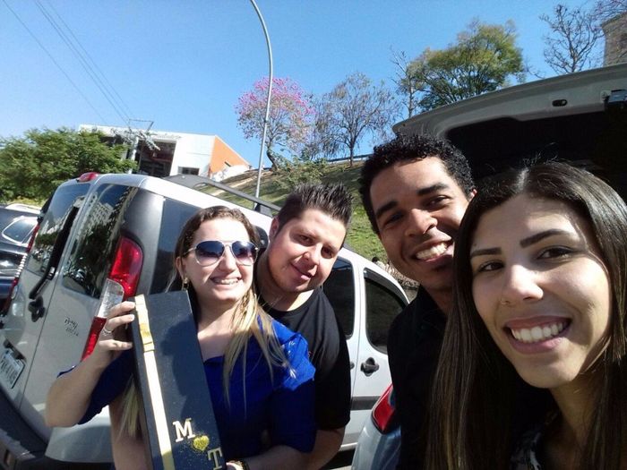 Entrega Padrinhos Karine & Bruno