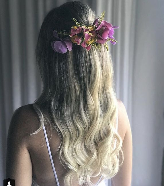 Arranjo de cabelo - 1