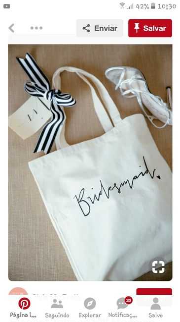 Bolsas artesanais para as minhas Madrinhas - 2