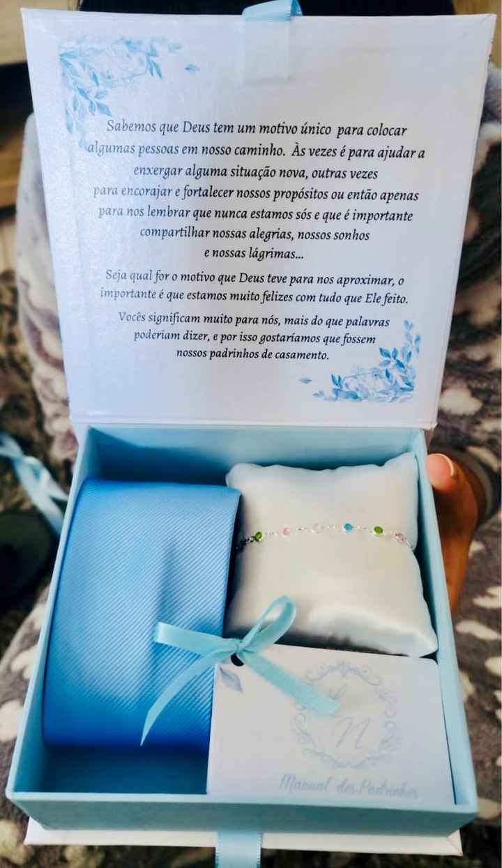 Convite dos Padrinhos e amadrinhas! 💙 - 1