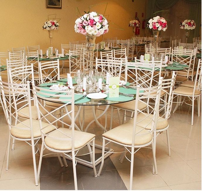 Decoração mesa convidados!