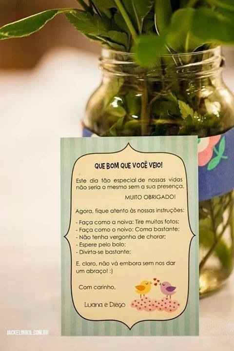 Lembrancinhas Ecológicas!