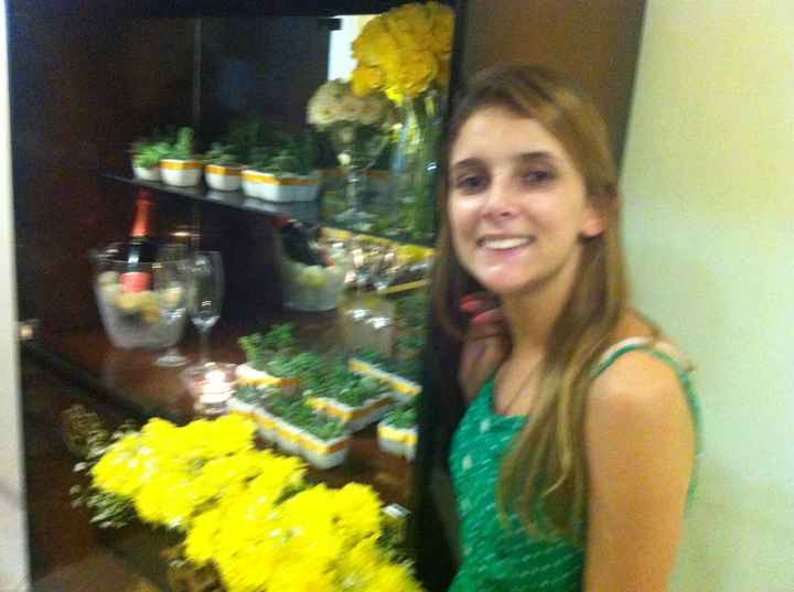 Cristaleira decorada!