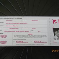 Convite Modelo Avião