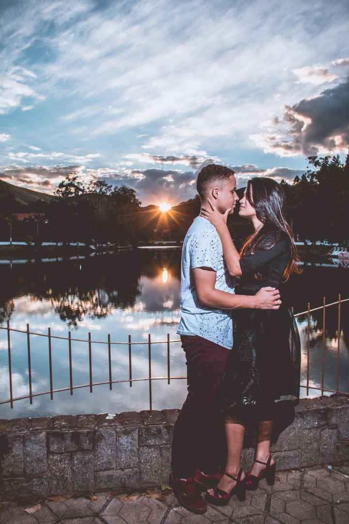 por do sol na lagoa 
